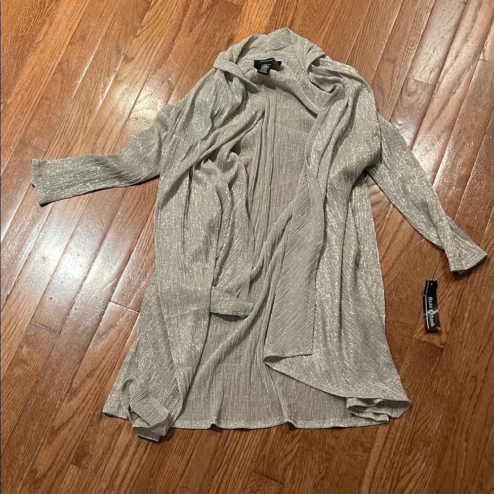 R&M Richards cardigan size 4 NEW with tags